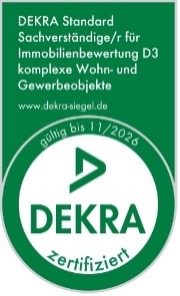 DEKRA Standard Sachverständige/r für Immobilienbewertung D3 – zertifiziert bis 11/2026